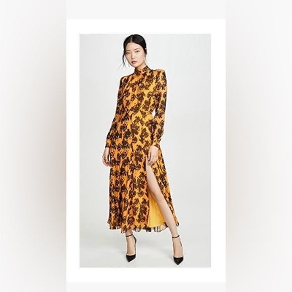 Saloni Jacqui silk dress. Size 4 bnwt. - Picture 6 of 6